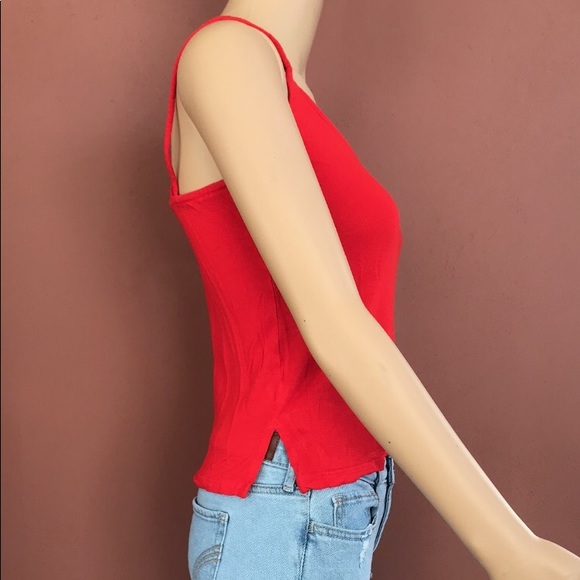 H&M Divided red top size XS gently used - Picture 3 of 4